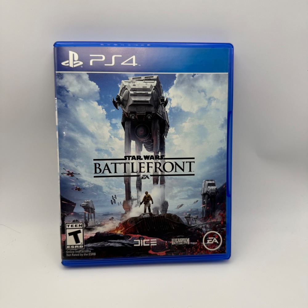 Star Wars Battlefront EA PS4 PlayStation 4 Game Battle of Jakku DLC Included